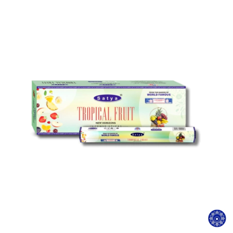 Incenso Indiano Satya Hexagonal Frutas Tropicais