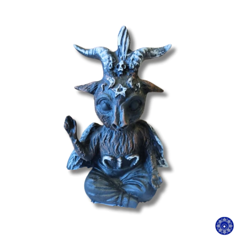 Enfeite de Resina Bafomé 10cm