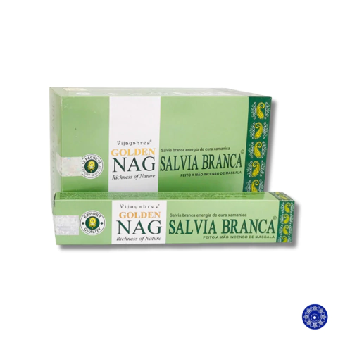 Incenso Massala Golden Nag White Sage