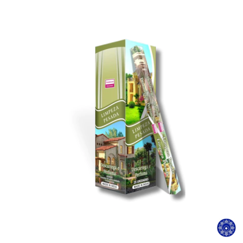 Incenso Indiano Darshan Limpeza Pesada