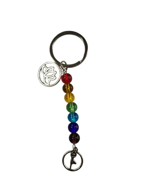 Chaveiro 7 Chakras Yoga - comprar online