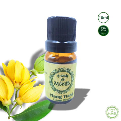 Óleo Essencial Aromas do Mundo Ylang Ylang 10ml