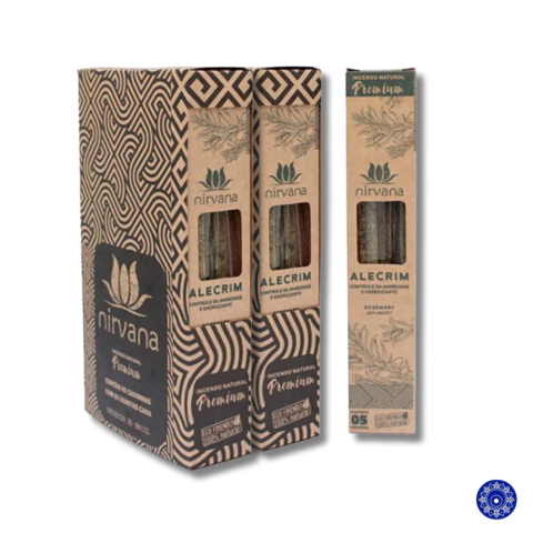 Incenso Natural Nirvana Premium Alecrim