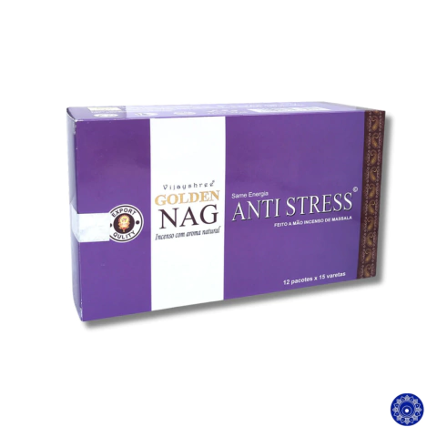 Incenso Massala Golden Nag Anti Stress