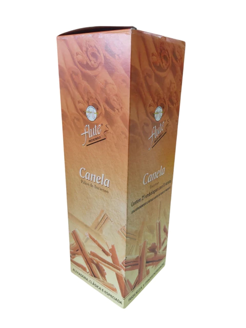 Incenso Indiano Flute Canela - comprar online