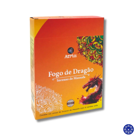 Incenso Massala Atria Fogo de Dragão