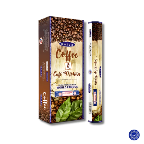 Incenso Indiano Satya Hexagonal Coffe & Café Mokka