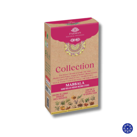 Incenso Massala Organico Parman Coleção