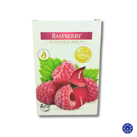 Vela Aromática Raspberry(Framboesa) C/6