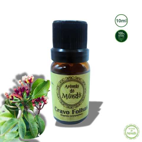 Óleo Essencial Aromas do Mundo Cravo Folhas 10ml