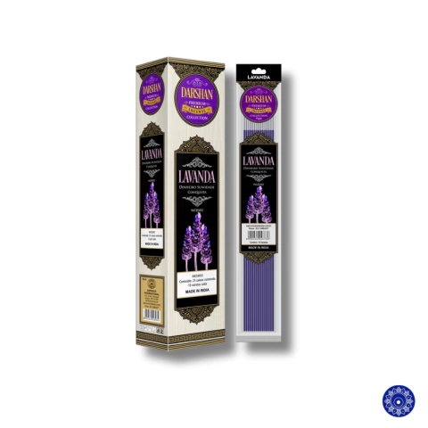 Incenso Darshan Premium Lavanda