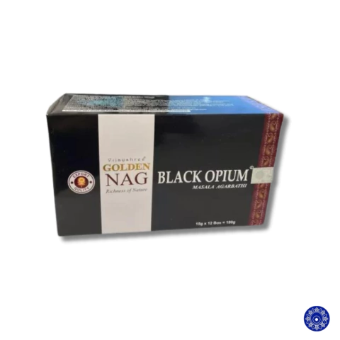 Incenso Massala Golden Nag Black Opium