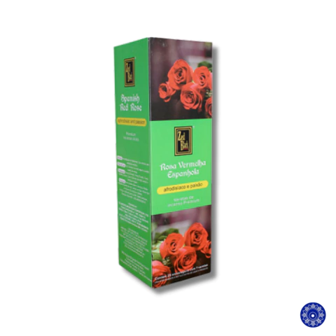 Incenso Indiano Zed Black Rosa Vermelha Espanhola