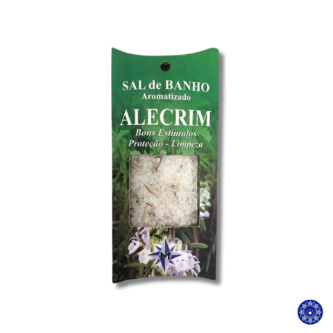 Sal de Banho Aromatizado Alecrim 100g