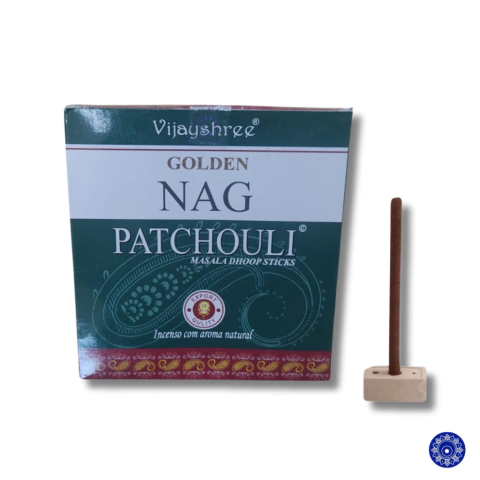 Incenso Massala Golden Nag Dhoop Stick Patchouli