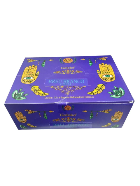 Incenso Goloka Defumador Breu Branco - comprar online