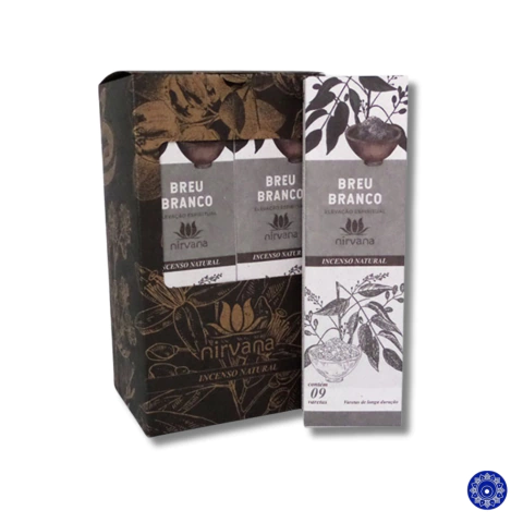 Incenso Natural Nirvana Breu Branco