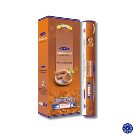 Incenso Indiano Satya Hexagonal Sandalo
