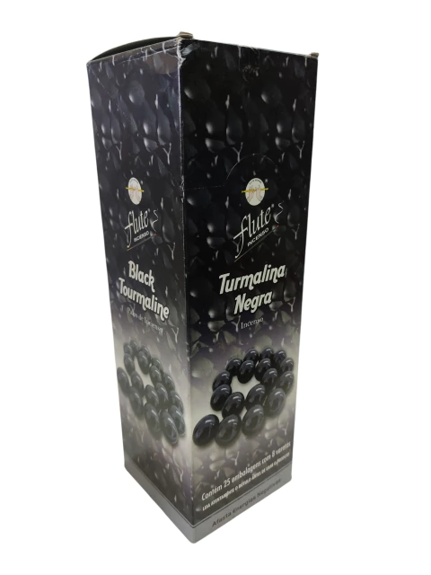 Incenso Indiano Flute Turmalina Negra - comprar online