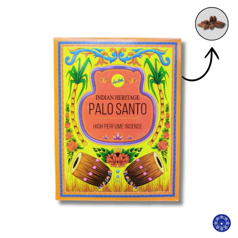Incenso Golden India Cone Cascata Backflow Palo Santo