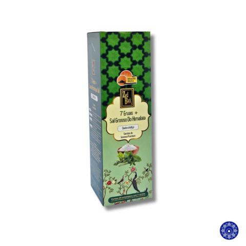 Incenso Massala Zed Black Sete Ervas + Sal Grosso