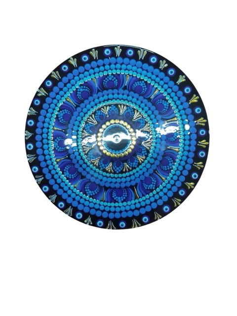 Mandala Decorativa de Porcelana Olho Grego - comprar online