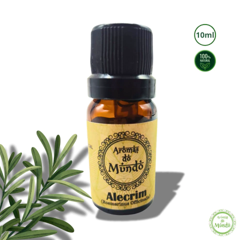 Óleo Essencial Aromas do Mundo Alecrim 10ml