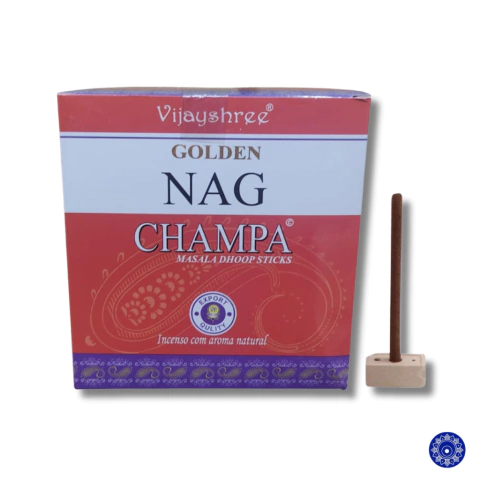 Incenso Massala Golden Nag Dhoop Stick Champa