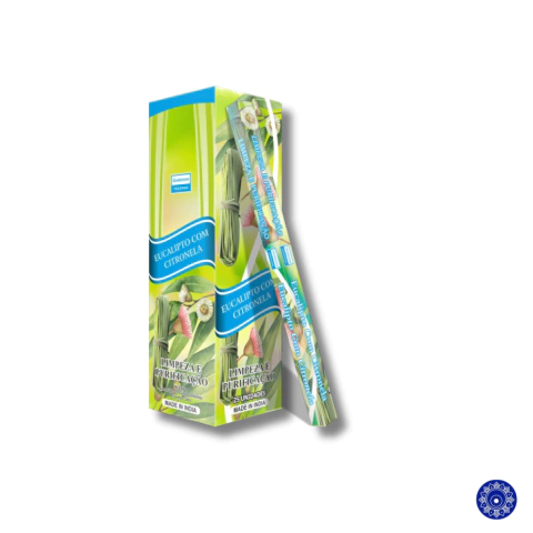 Incenso Indiano Darshan Eucalipto com Citronela