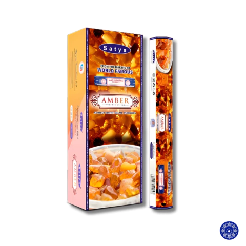 Incenso Indiano Satya Hexagonal Ambar