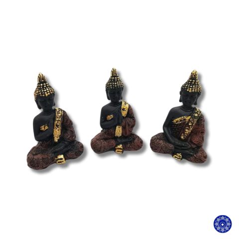Enfeite de Resina Buda Com 3 7cm
