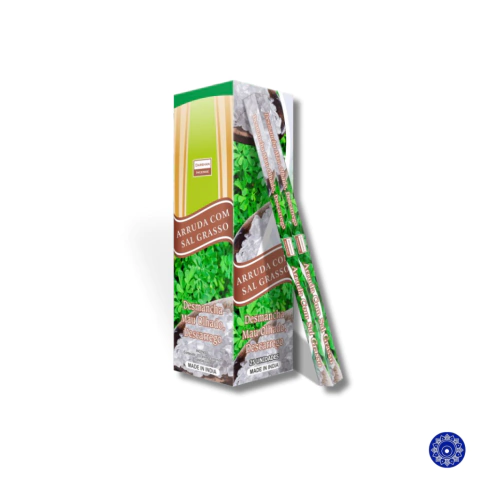 Incenso Indiano Darshan Arruda com Sal Grosso