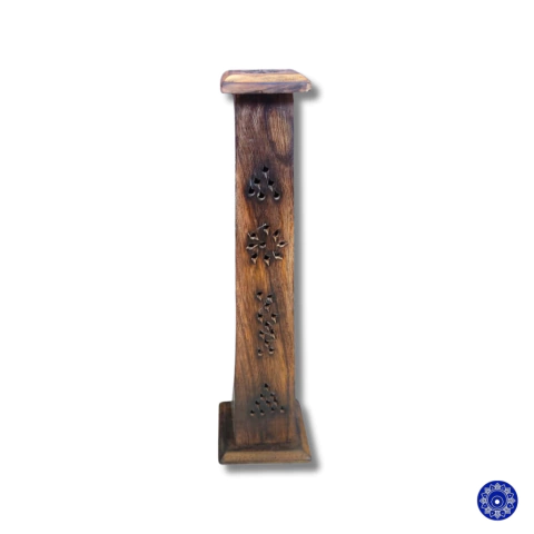 Incensário de Madeira Indiano Torre