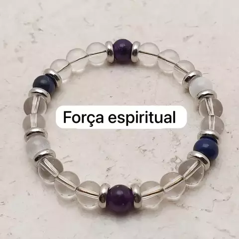 Pulseira de pedra Força espiritual - comprar online