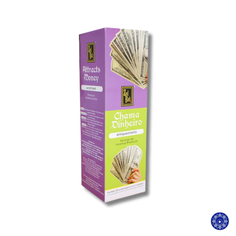 Incenso Indiano Zed Black Chama Dinheiro