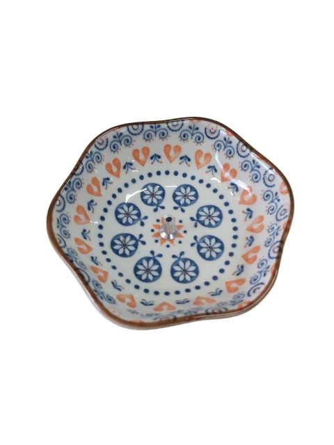 Incensário de Porcelana Pequeno 10x3,5cm - comprar online