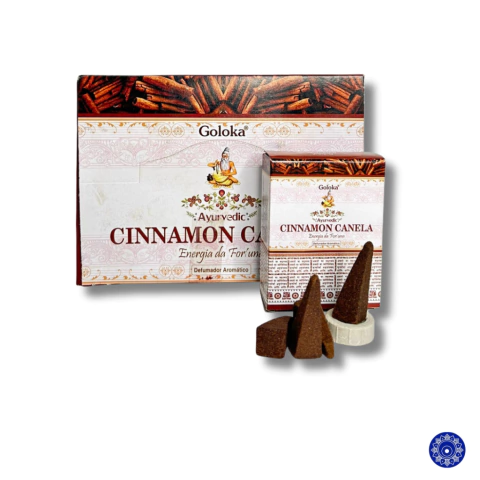 Incenso Massala Goloka Cone Canela