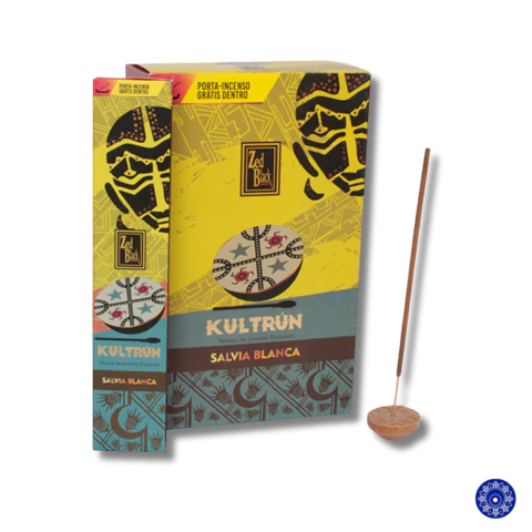 Incenso Massala Kultrun Sálvia Branca