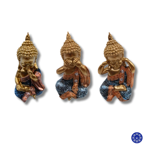 Enfeite de Resina Buda 11cm