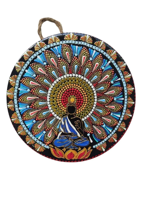 Mandala Decorativa de Porcelana Buda - comprar online