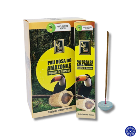 Incenso Massala Zedblack Amazonas Pau Rosa