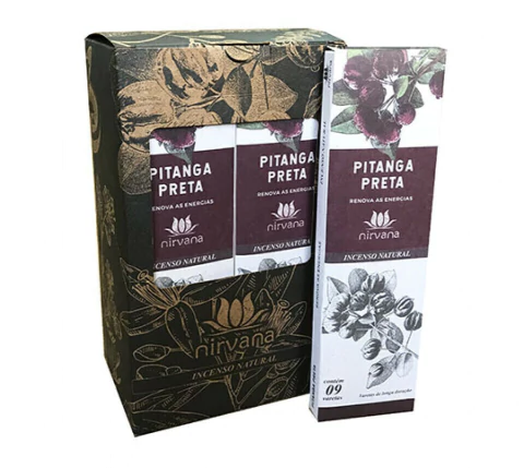 Incenso Natural Nirvana Pitanga Preta