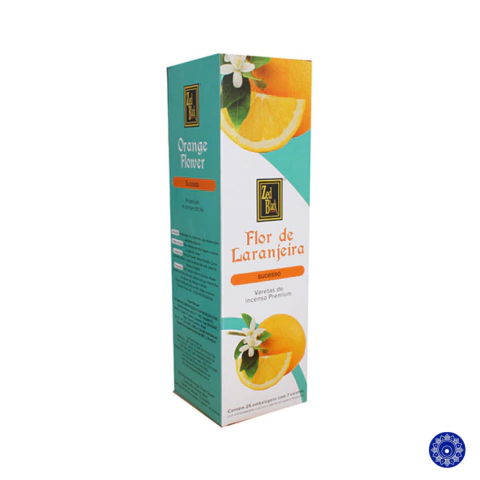 Incenso Indiano Zed Black Flor de Laranjeira