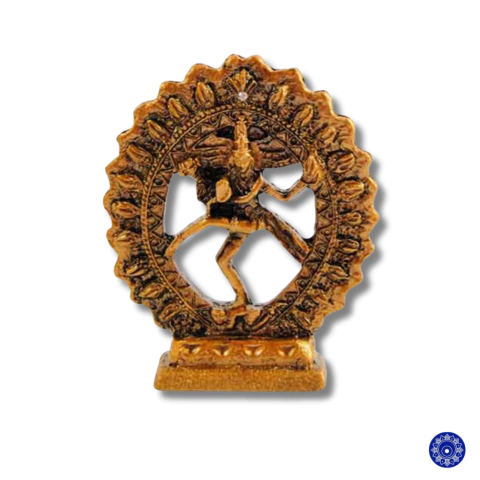 Shiva Dançando Na Roda de Fogo 10cm