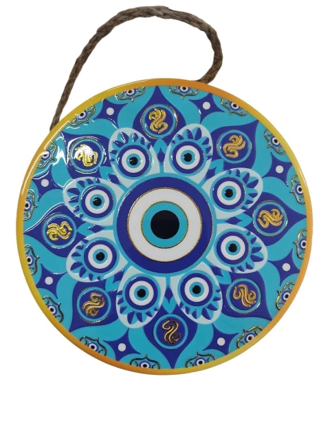 Mandala Decorativa de Porcelana Olho Grego - comprar online