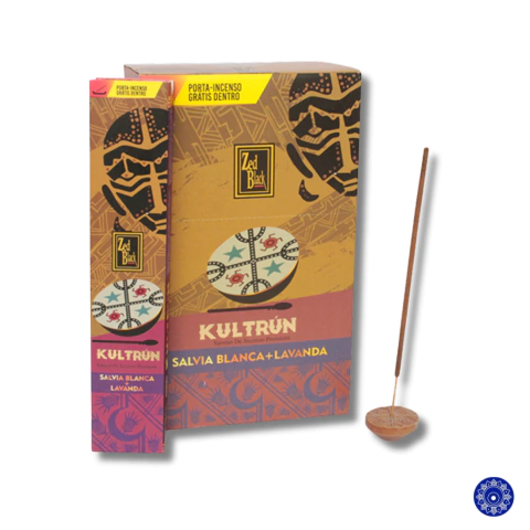 Incenso Massala Kultrun Sálvia + Lavanda