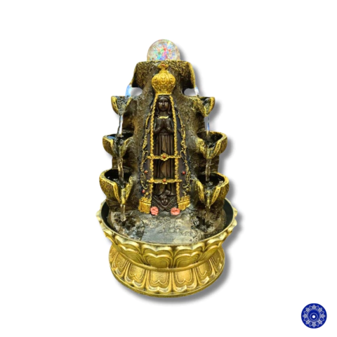 Fonte de Agua em Resina Nossa Senhora 6Q - M