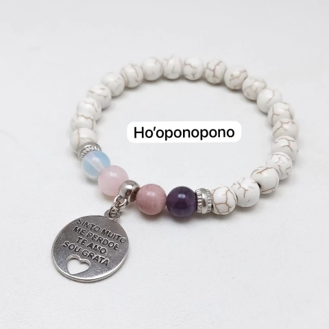Pulseira de pedra Ho'oponopono - comprar online