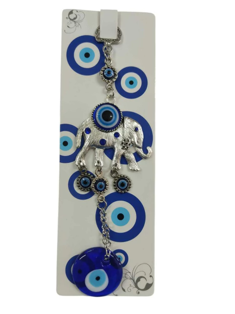 Enfeite de parede elefante e olho grego
