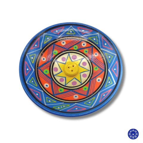 Incensário Peruano Grande Variação de Cores